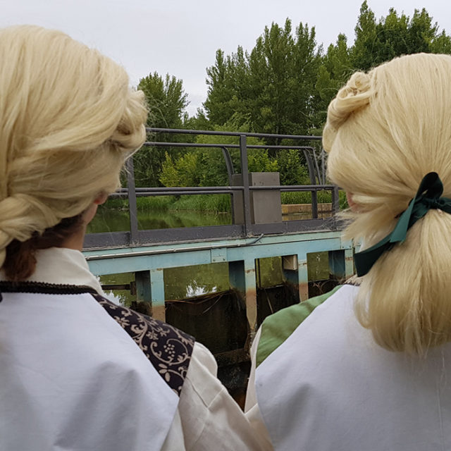 Rodajes y Rutas teatralizadas Canal de Castilla Ana Rueda Eventos