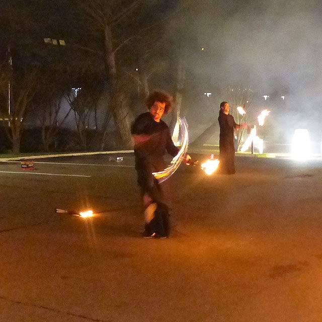 Mercados medievales | Espectáculo fuego