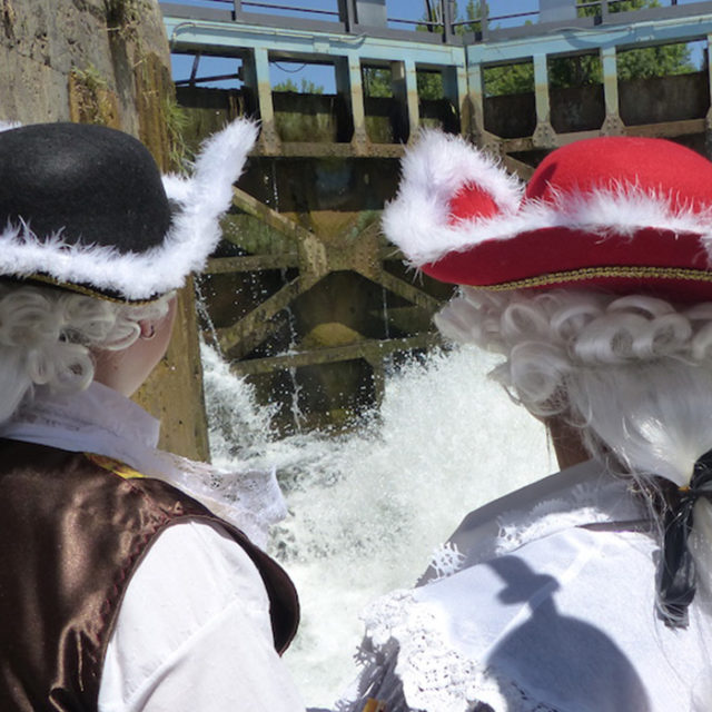 Rodajes y Rutas teatralizadas Canal de Castilla Ana Rueda Eventos