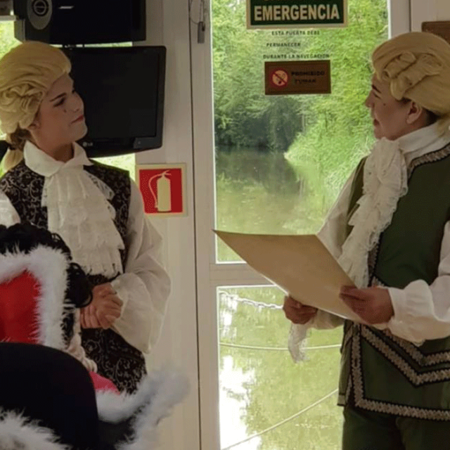 Rodajes y Rutas teatralizadas Canal de Castilla Ana Rueda Eventos